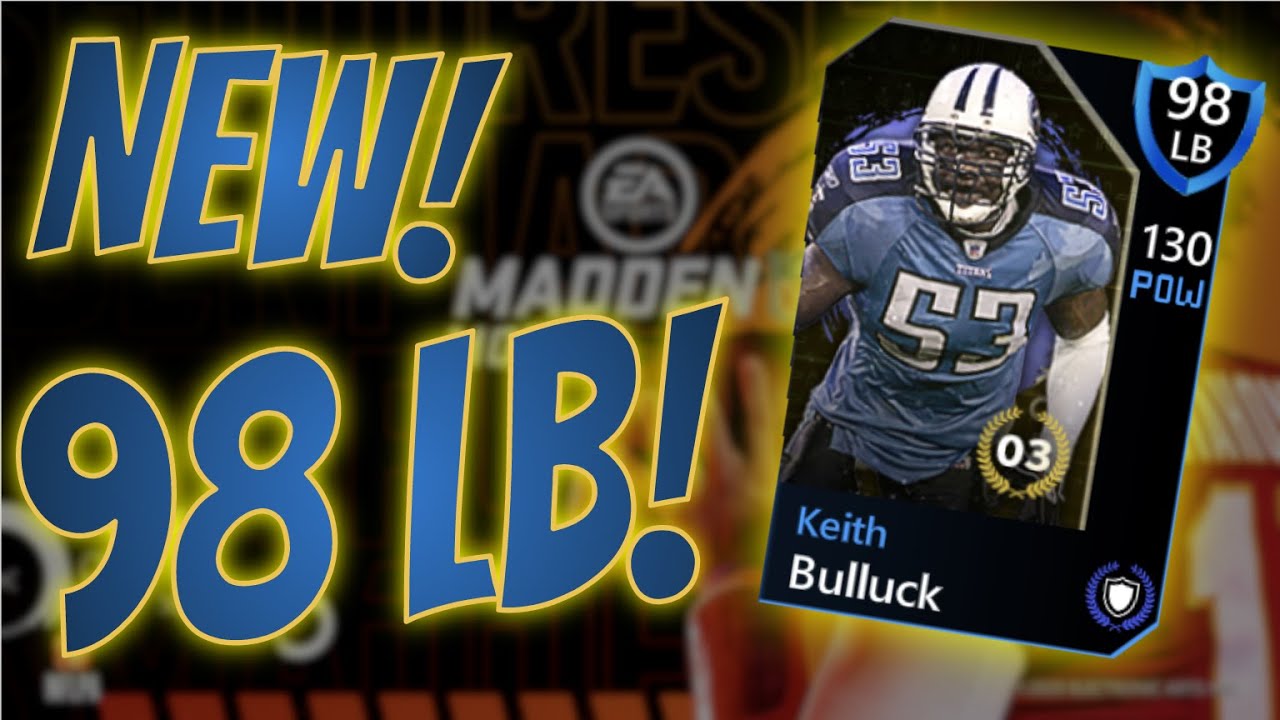 WHO is the BEST LB?!?! NEW KEITH BULLUCK ANALYSIS!! - Madden Mobile 20