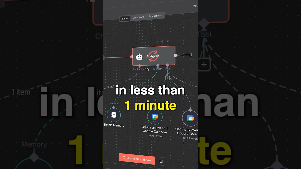How to Build your First AI Agent in 1 Minute