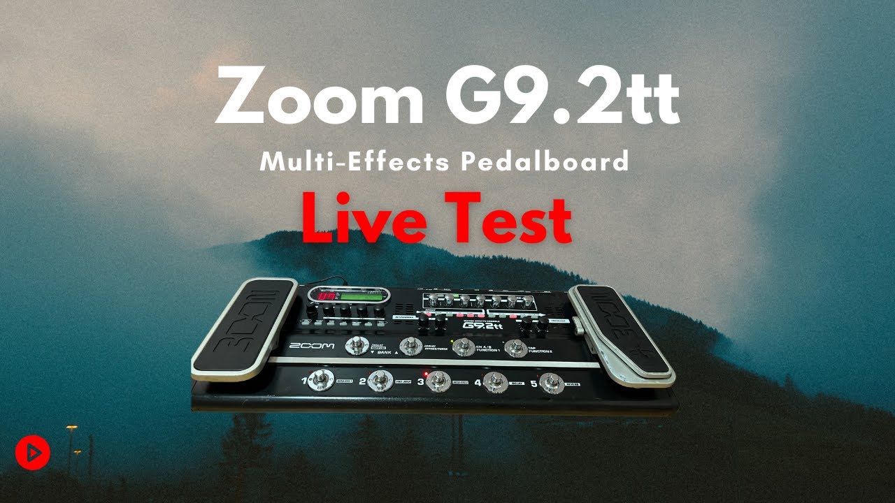 Zoom G9.2tt Multi-Effects Pedalboard | Live Test