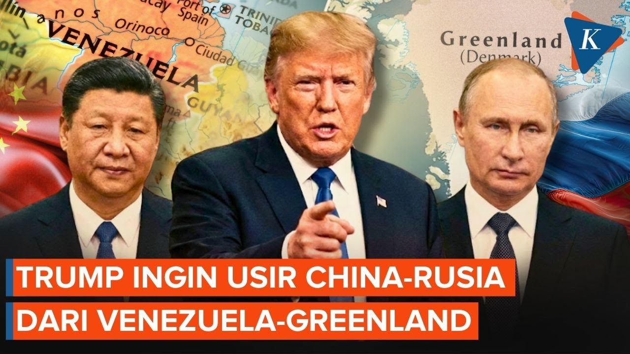 Trump Ingin Rusia-China Enyah dari Venezuela dan Greenland
