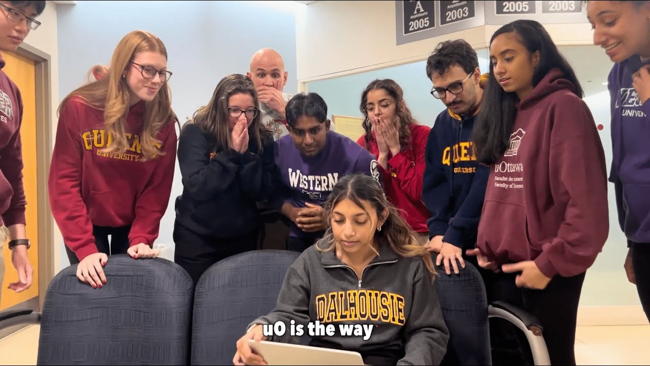 University of Ottawa Medical School Class of 2027 Admissions Video (uO Med Is the Way!)