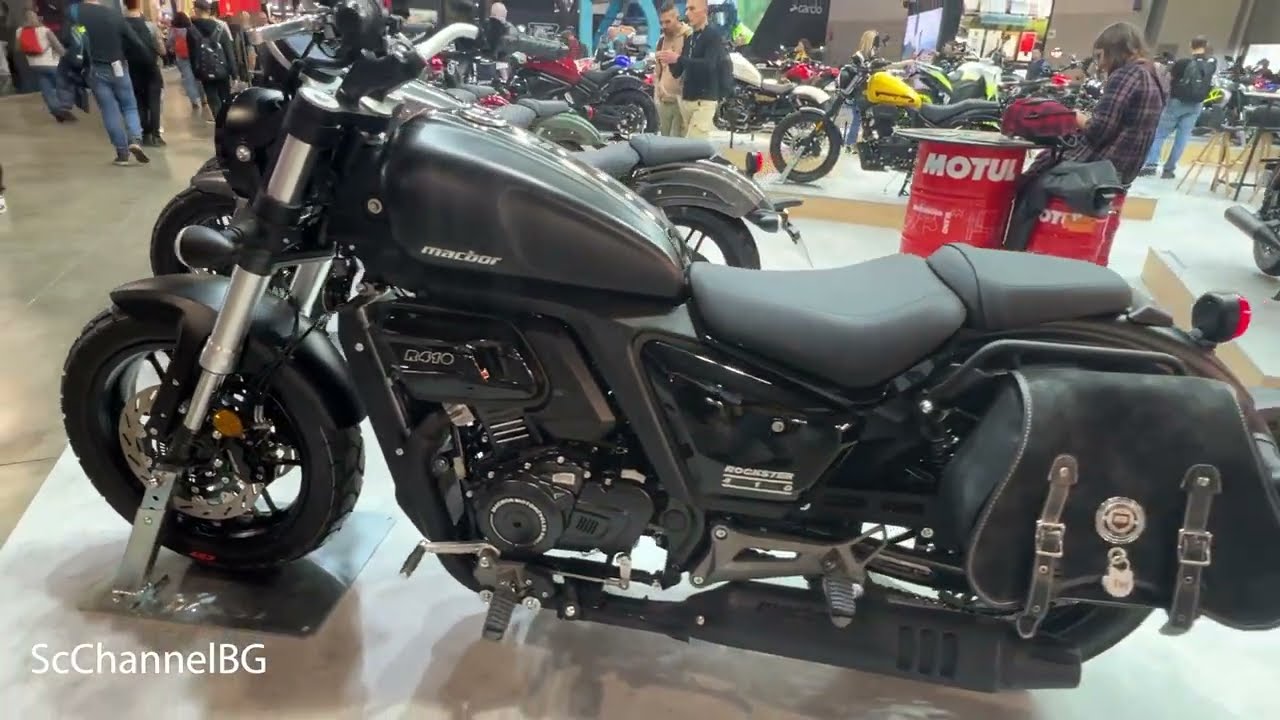 Macbor R 410 2025 All New Colors - EICMA 2024