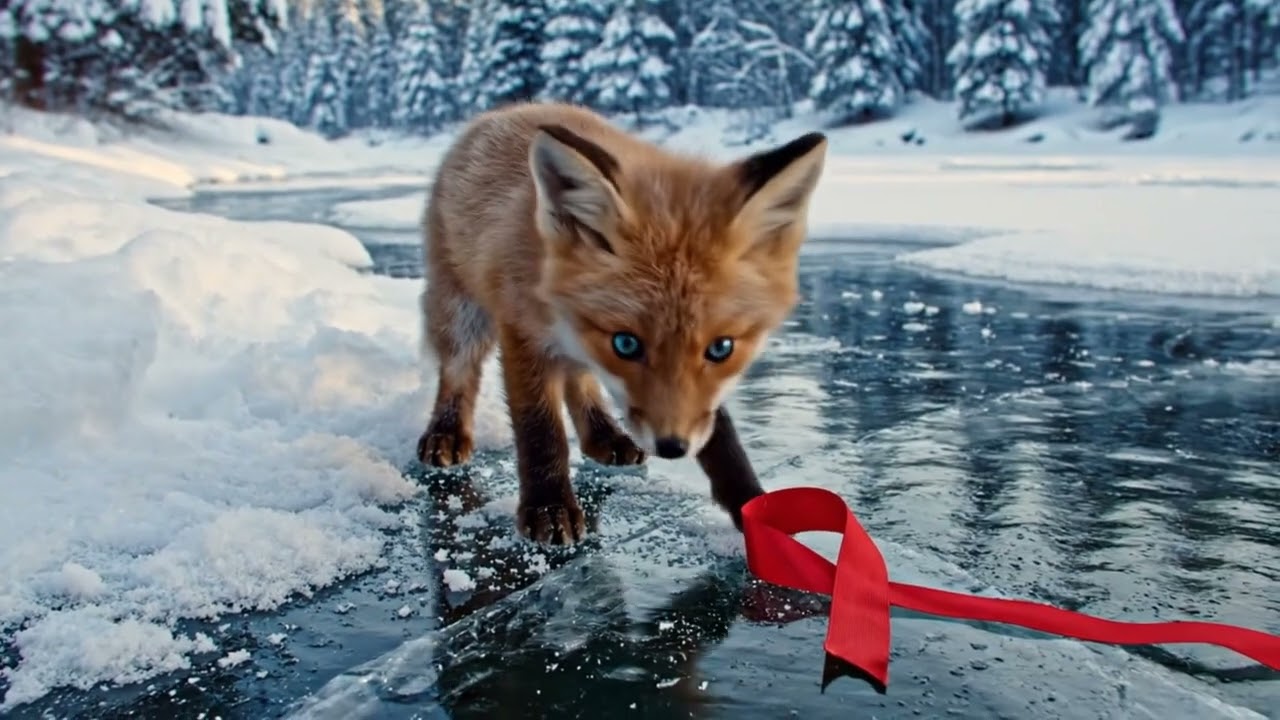Foxy's Icy Peril A Mother's Rescue- Cozy Fox Family