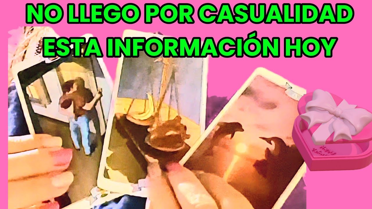 🔴HACERTE SABER📢UN AMOR IMPORTANTE ESTA POR LLEGAR🏳☎️🔍