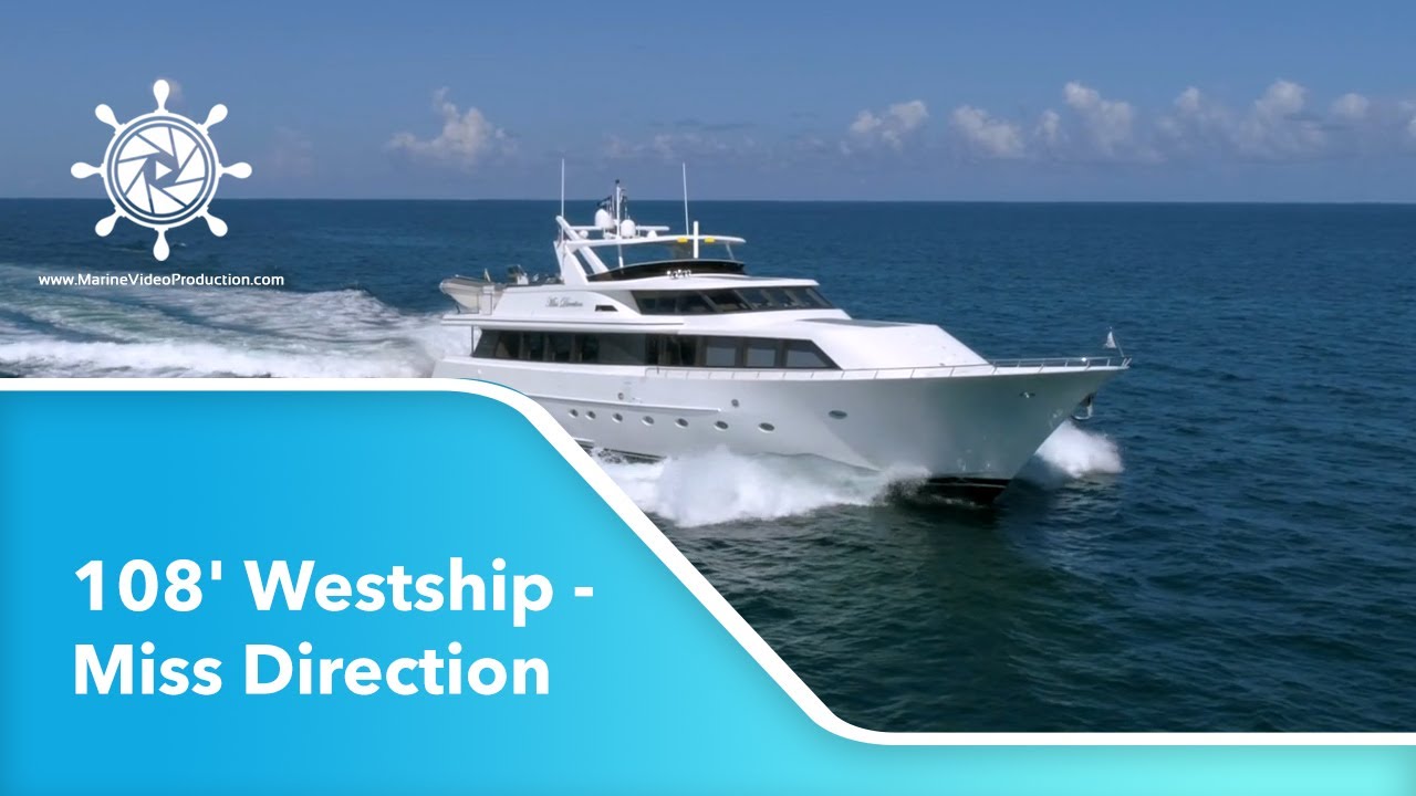 108' Westship Miss Direction - 1min Teaser _ Denison Yacht Sales // by MVP