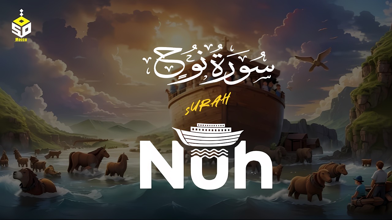 سورة نوح تلاوة هادئة للقارئ طارق محمد Surah Nuh
