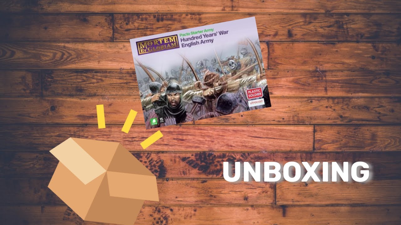 100 year war - 15mm English Army Pacto starter set (Review)