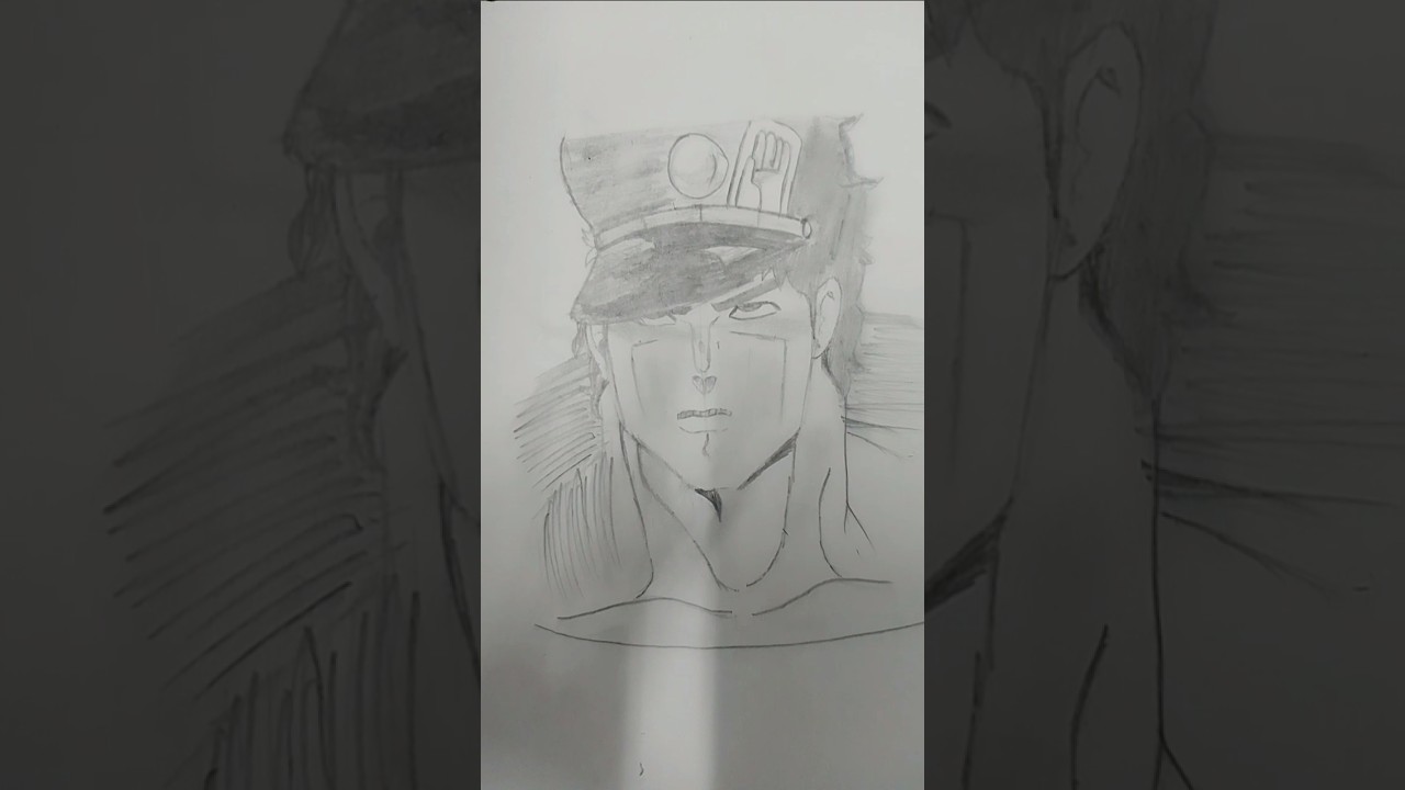 Jojo drawing ll jojo ll #shortvideo #animeedit #viralvideo #jojosbizzareadventure