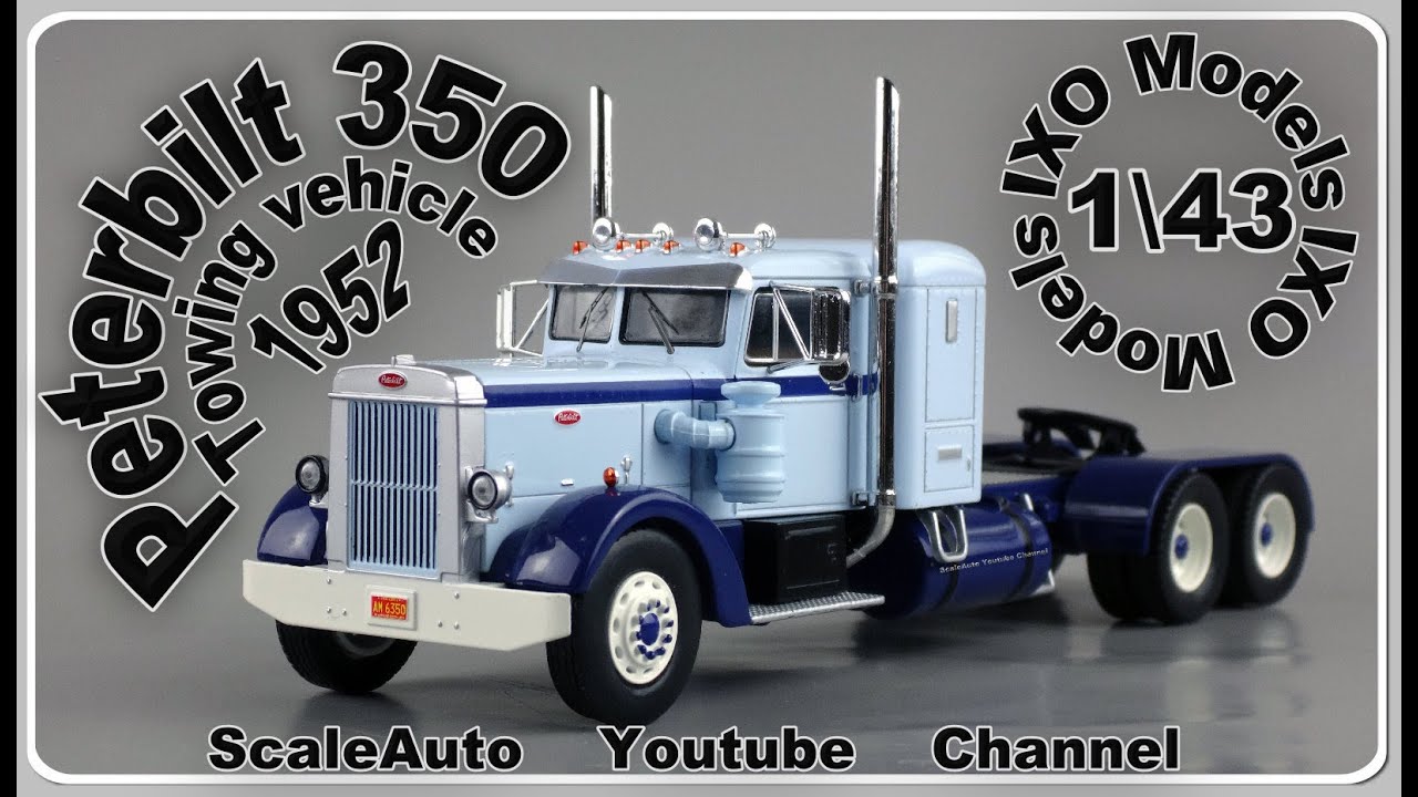 Peterbilt 350 Towing vehicle 1952  (IXO Models) 1\43