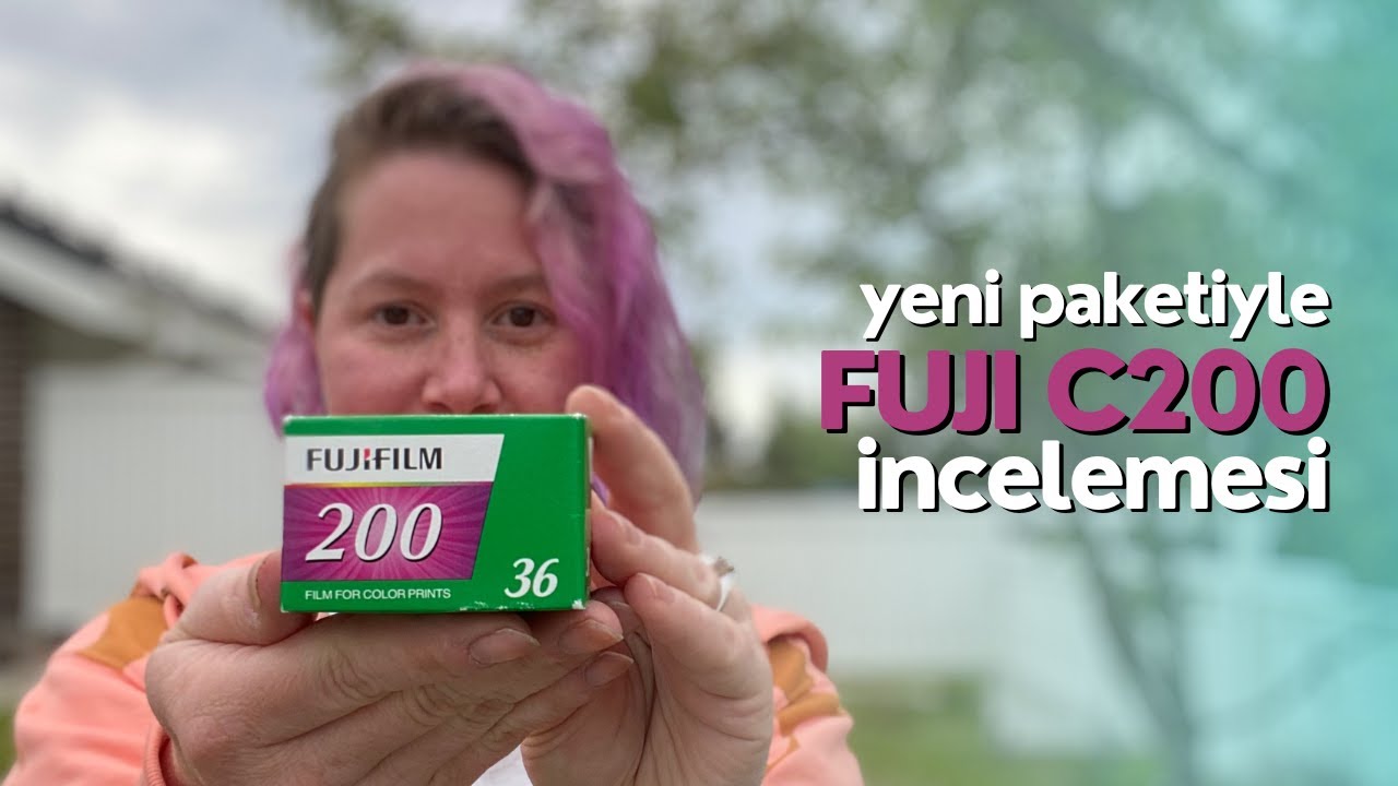 Paketi Değişen Fuji C200'ün İçi de Değişti mi? // Renkli Negatif Film İncelemesi