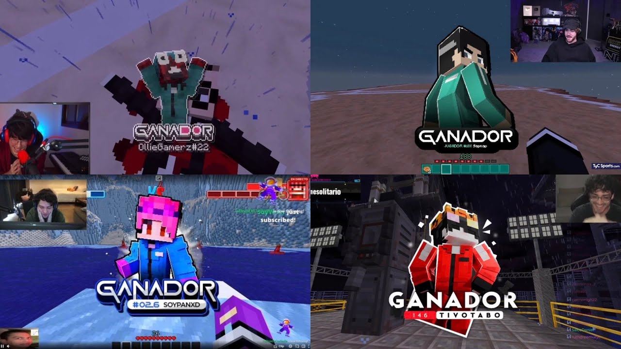 Todos los Ganadores de los Squid Craft