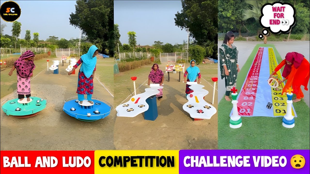 Ball And Ludo Competition Challenge Video 😧 || Funny Video 😛| Wait For End 👀/ Sahil Challenge
