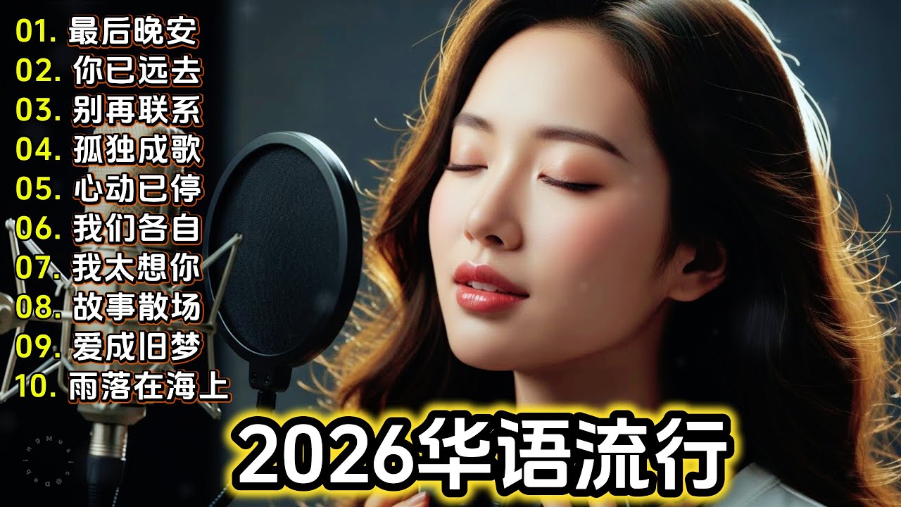【最后一封晚安】2026最新华语流行 🎧 10首耐听不腻的好歌 | Dabing Music