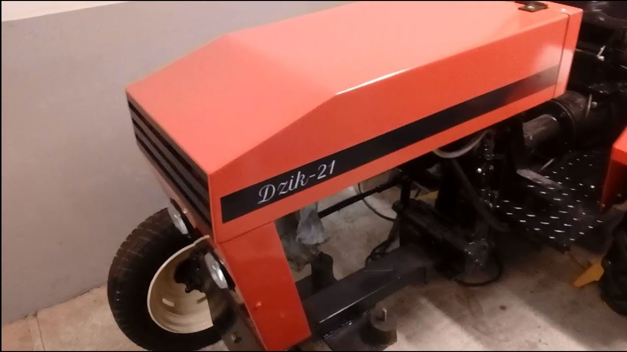 Traktorek sam, dzik 21 z silnikiem s301d  maska itd