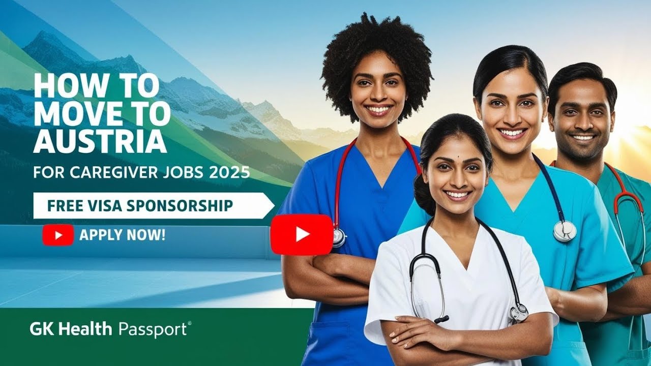 Как переехать в Австрию 🇦🇹 для поиска работы в качестве сиделки в 2025 году | Бесплатное спонсорс...