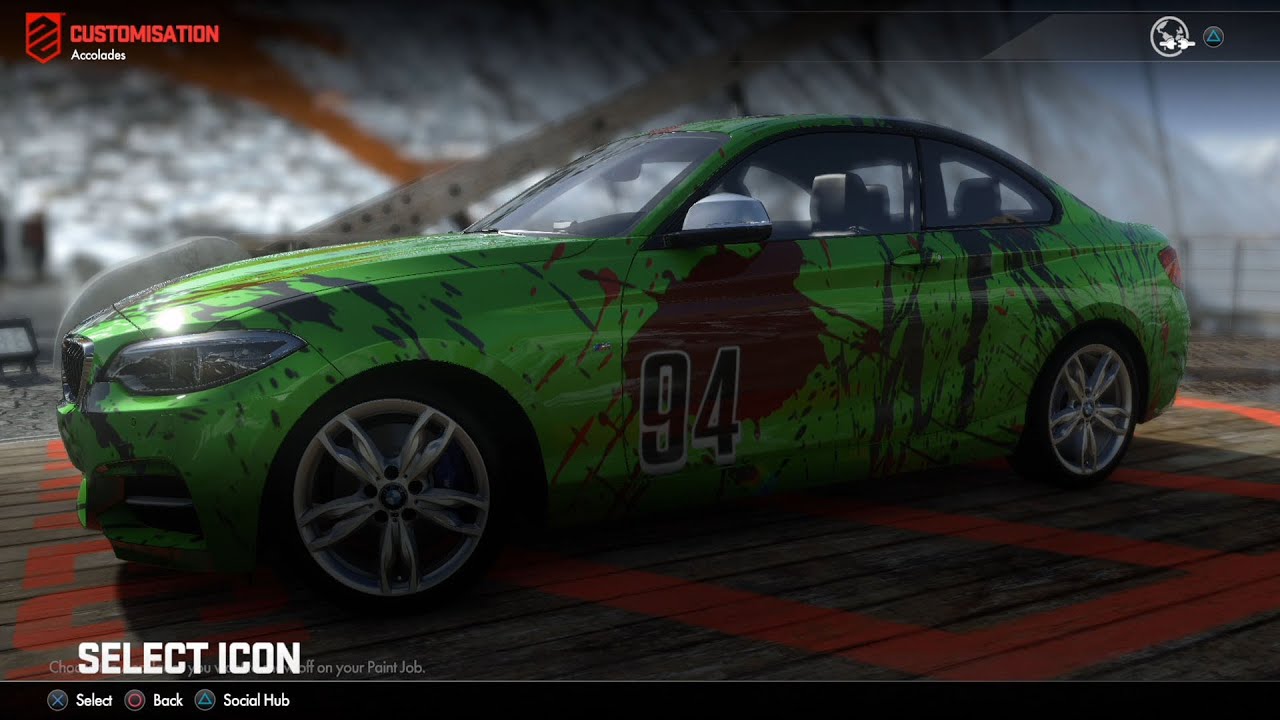 Driveclub - Customize Car (PS4 HD) [1080p]