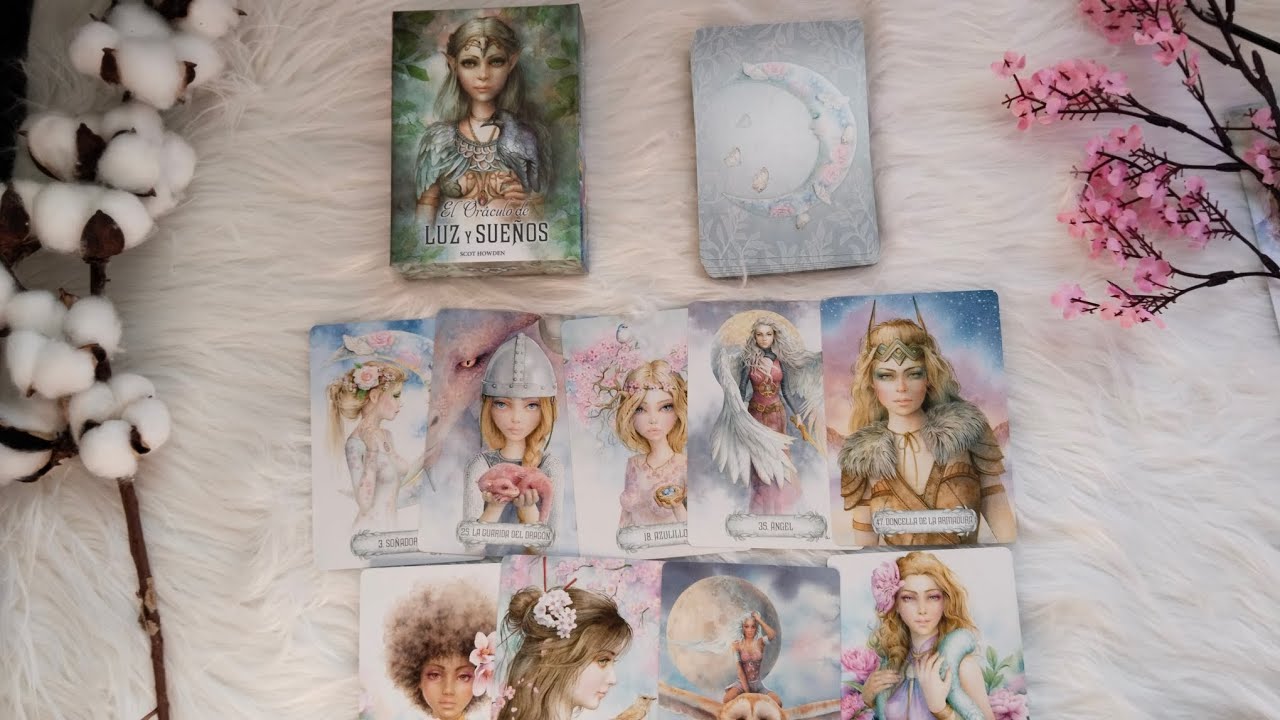 Unboxing El Oráculo de Luz y Sueños