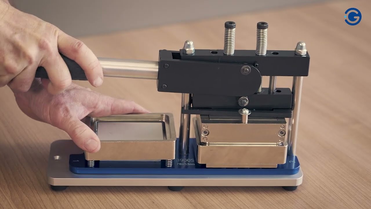 IDGAMAX - MÁQUINA B900S - CÓMO HACER IMANES O CHAPAS RECTANGULARES - ES