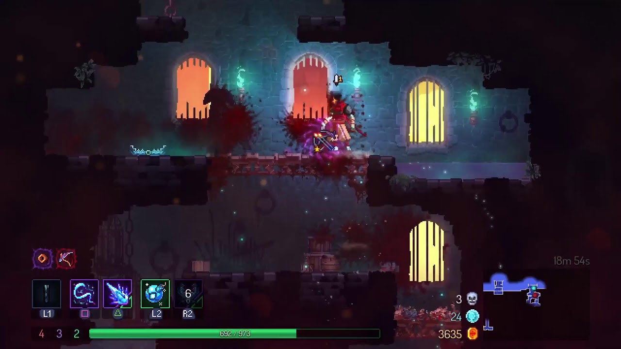 Dead  Cells sofrendo