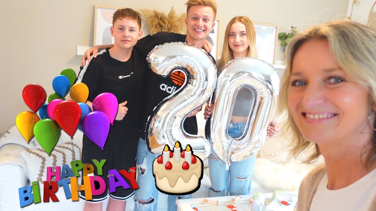 MAX´20 Geburtstag 🥳 DAMIT hat er NICHT gerechnet 🎁 XXL-VLOG 🌸 marieland Mama Life Vlog