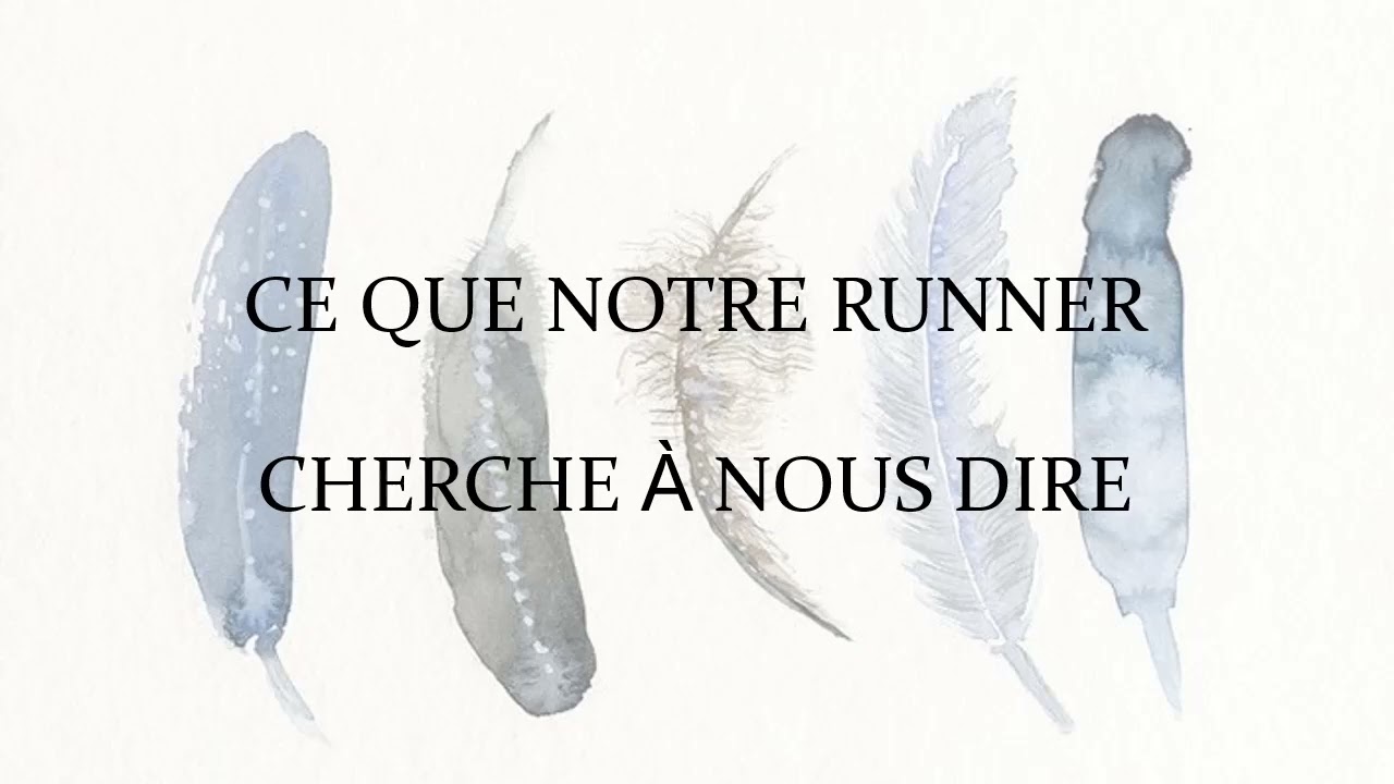 Ce que notre runner cherche à nous dire