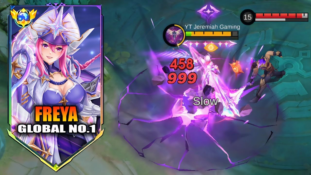 FREYA VS PHOVEUS SUPER HARD GAME IN EXP LANE ( MUST WATCH ) FREYA BEST BUILD 2026 - MLBB
