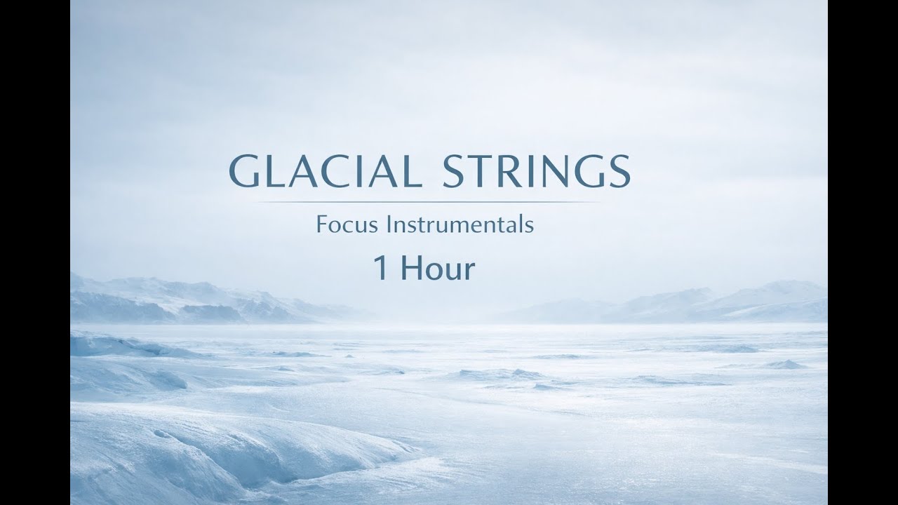 Glacial Strings — Focus Instrumentals 1 Hour