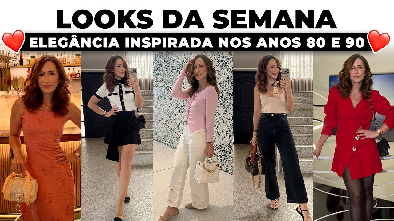 LOOKS DA SEMANA COM MUITA NOVIDADE!!!