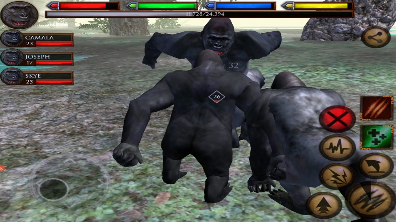 🦍Furious Gorilla VS Angry Jungle Life, Ultimate Jungle Simulator