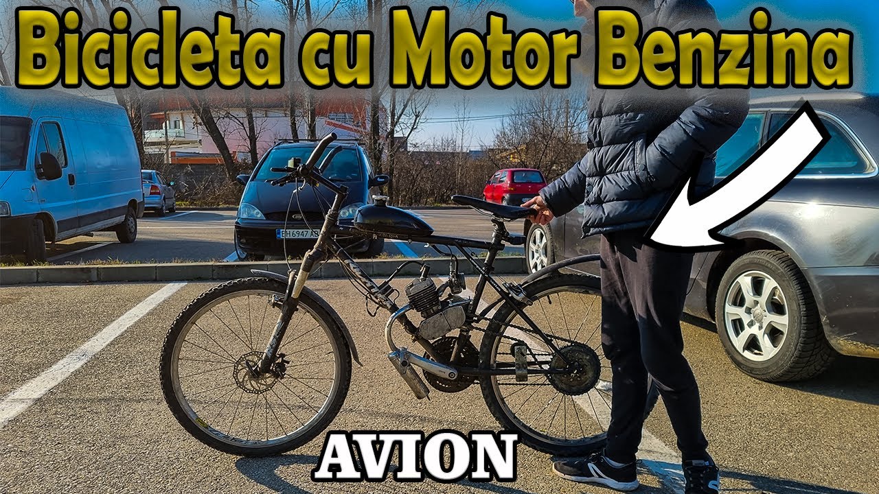 Super Bicicleta cu Motor Benzina pentru Bicicleta 80 cc