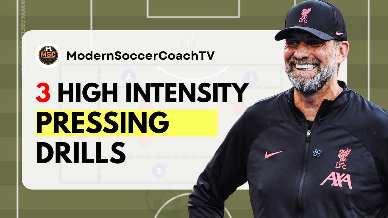 3 High Intensity Pressing Warm Up Drills!