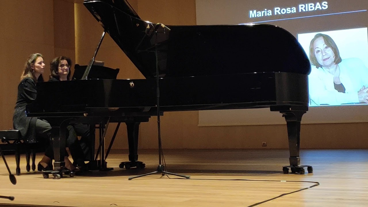 M. Rosa RIBAS - Miralls, Duo Vela, piano 4 hands