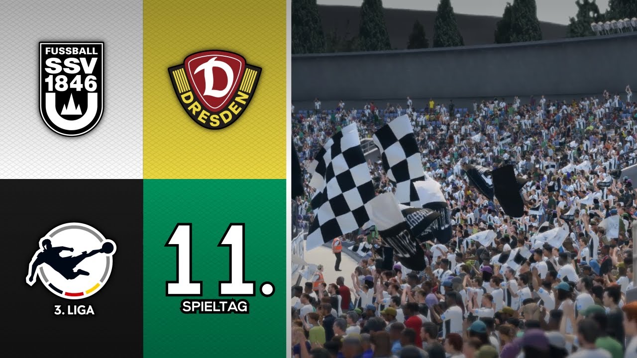 FC 24 : 3. Liga 2023/24 : SSV Ulm 1846 Fu&szlig;ball - SG Dynamo Dresden