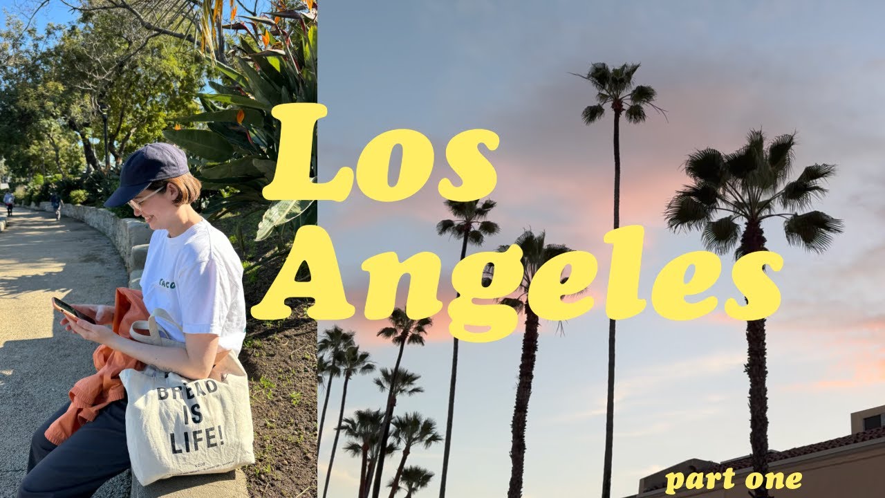 We Went to Los Angeles! (part one) - art show prep, pasadena, echo park