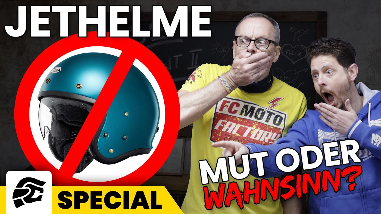 Motorrad-Jethelm – Mut oder Wahnsinn?