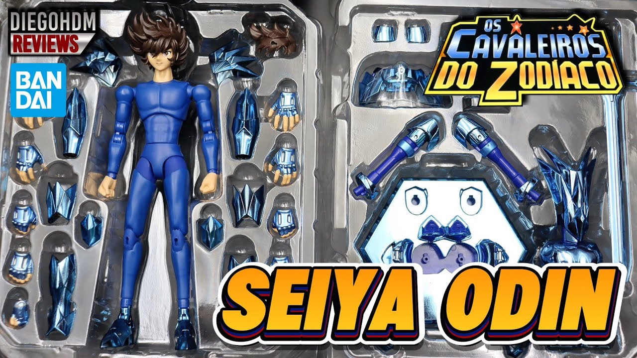 SEIYA ODIN Cloyh Myth EX Saint Seiya Cavaleiros do Zodíaco Unboxing e Review