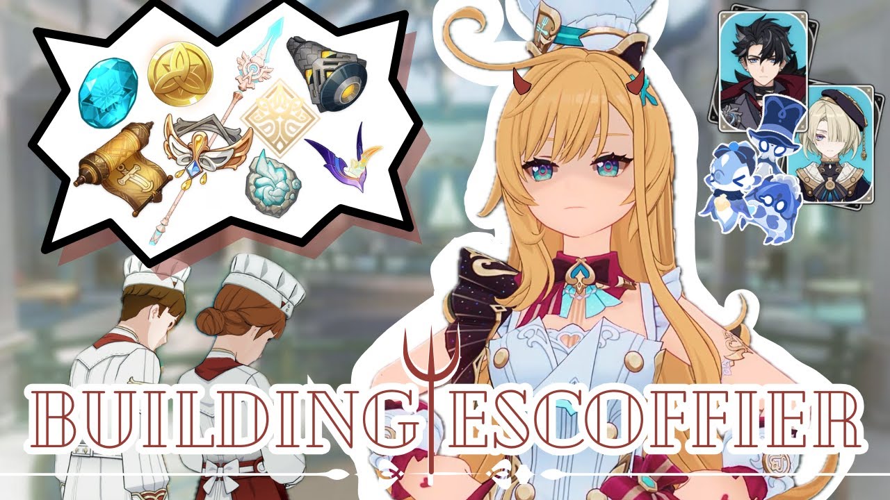 chefs kiss (in the abyss) ˚୨୧⋆｡ building escoffier! | fixing my account pt14 | cozy genshin gameplay