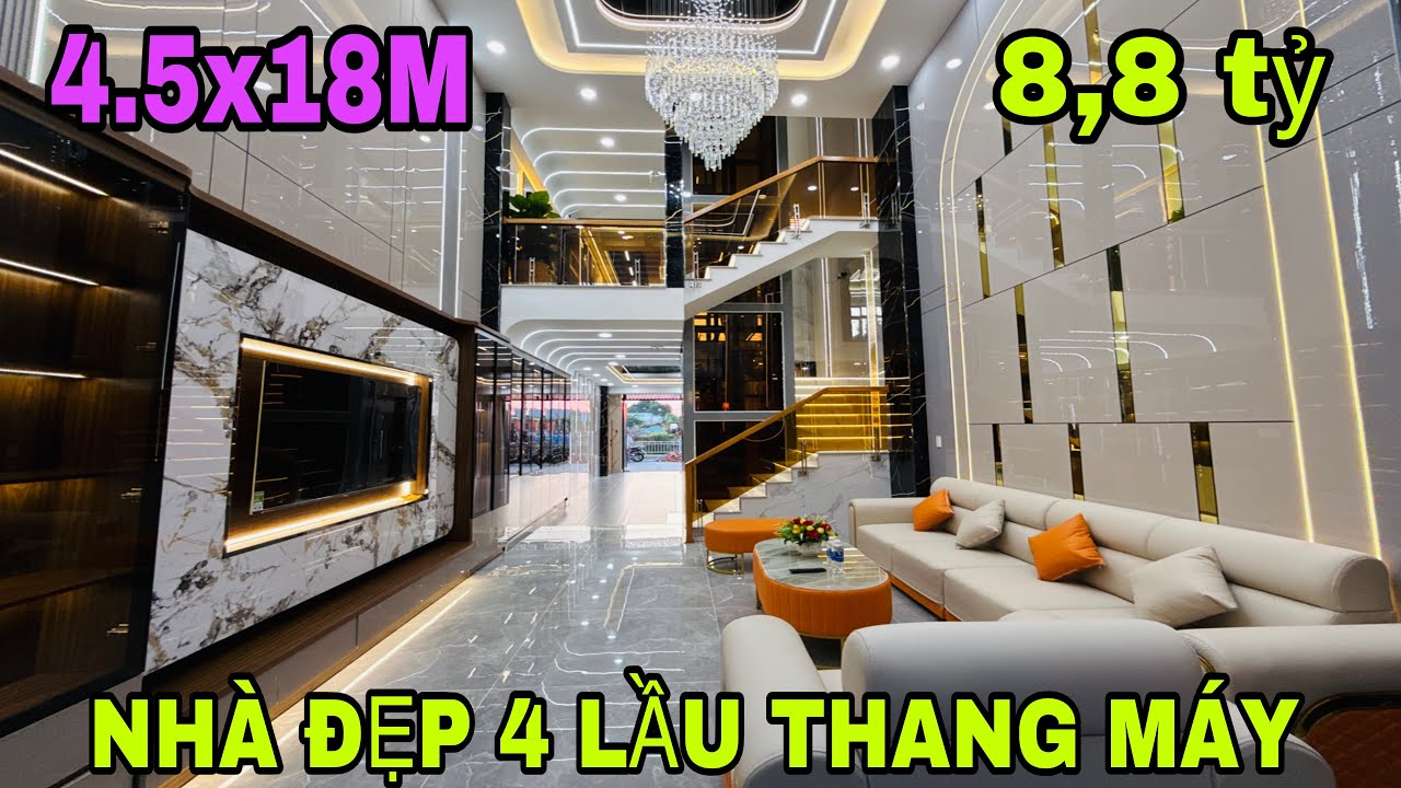 Bán nhà mặt tiền thang may . 4 lầu 6 phòng đẹp mê chủ bán gấp rẻ đáng xem