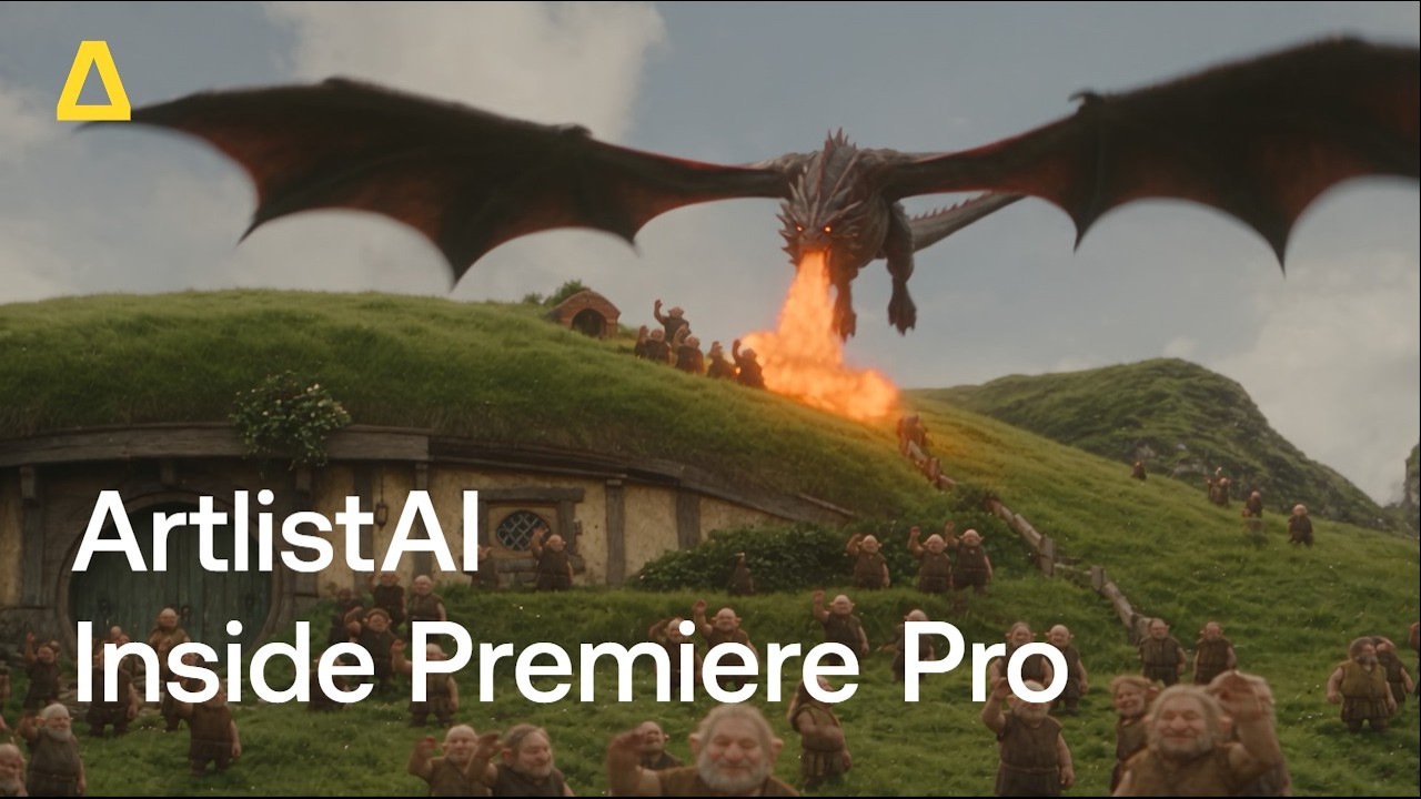 Artlist AI в Premiere Pro