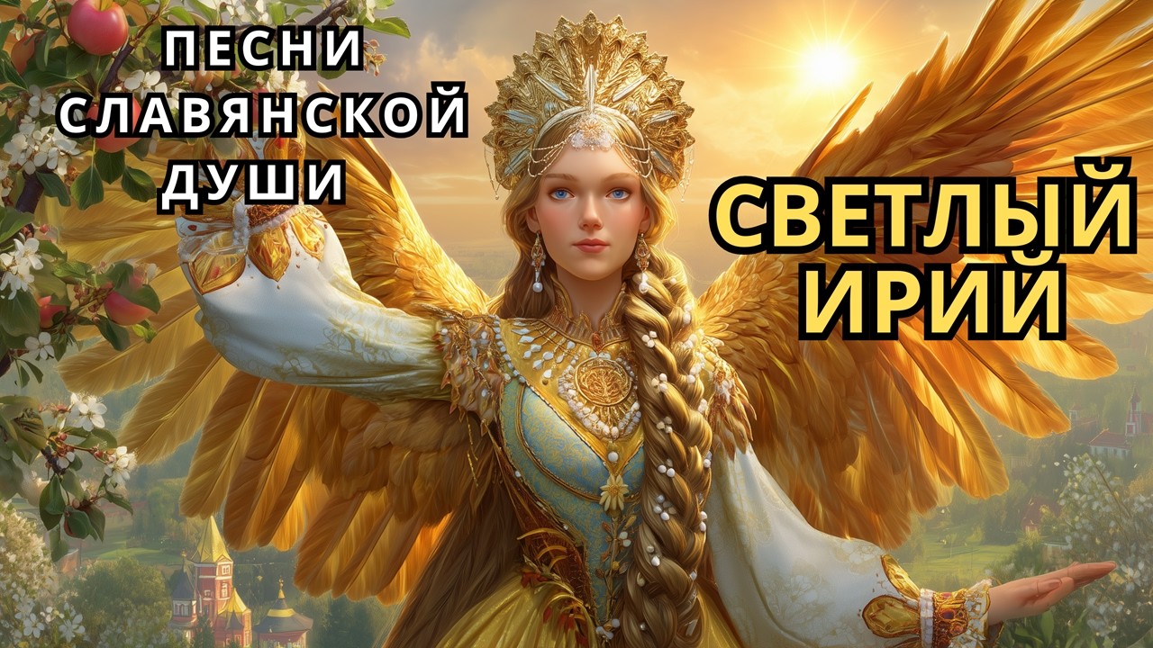 Светлый Ирий 🌞Путешествие в Ирий через Реку Времён 🔥Славянская песня🎵Марина Царь Волкова