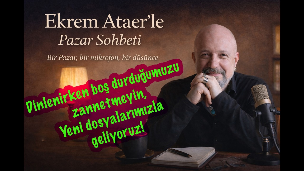 Biraz Ramazan sohbeti, biraz  da yeni dosyalarımız hakkında haberler!