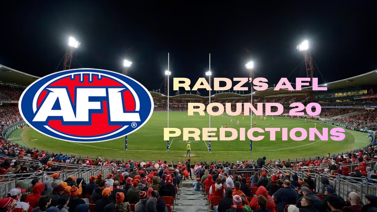 AFL Round 20 Tips!!! (GOLD COAST FRAUDS) | 2026