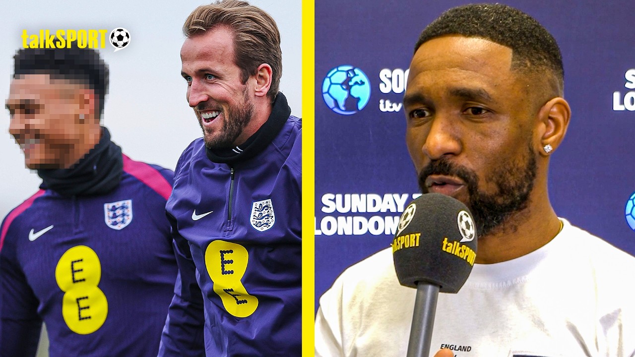 Jermaine Defoe EXPLAINS who should be Harry Kane's backup striker at the World Cup!
