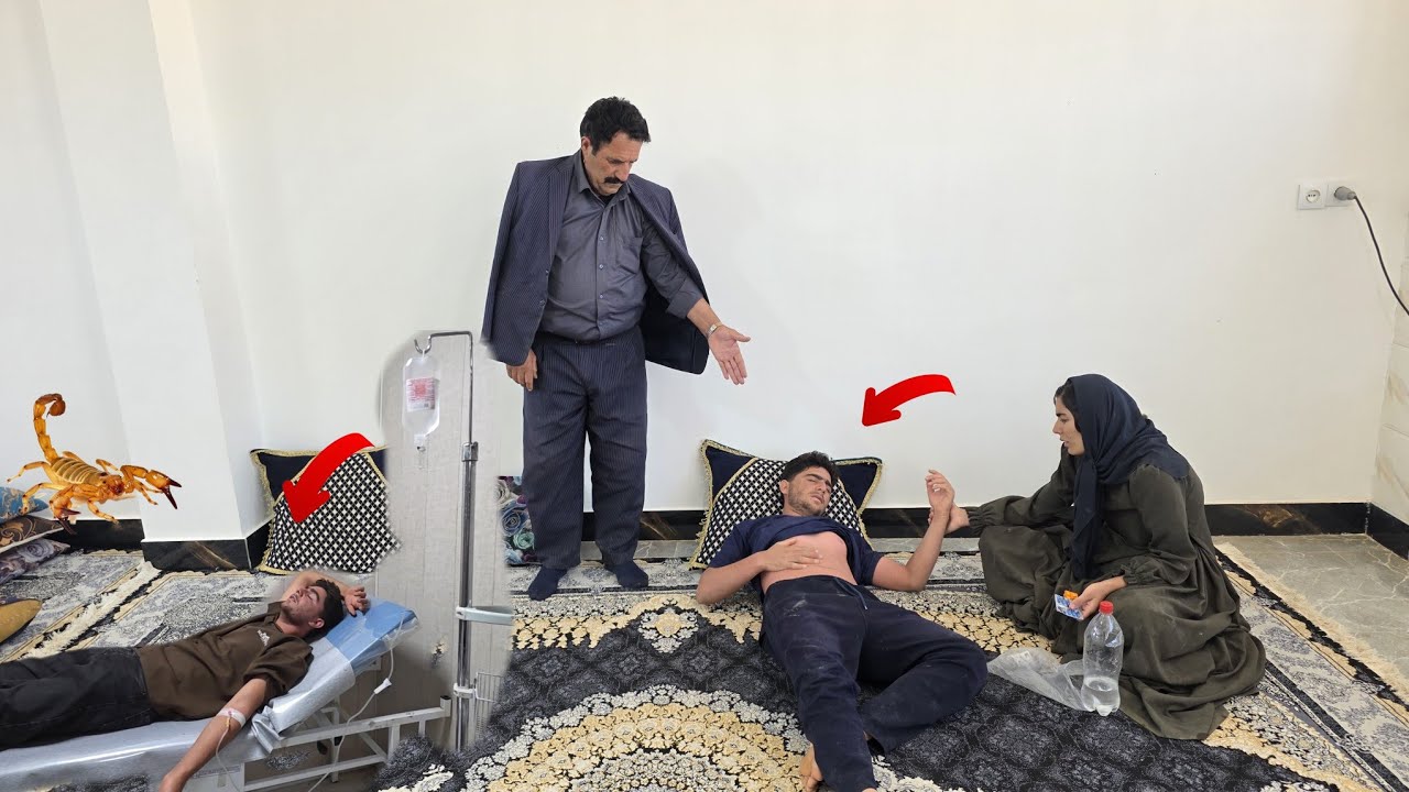 Mirza visits Ayas, who is ill from a scorpion sting: What should the Amir do about Soraya?