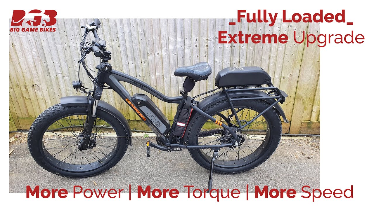 Upgraded fat ebike Radrhino/RadRover, 35 amp controller, 750w motor, hydraulic brakes, DATEx2