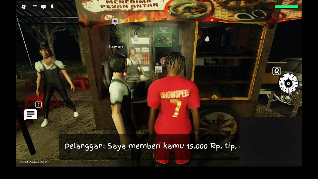 aku jualan bakso diroblox tapi anomalinya malah speed #roblox