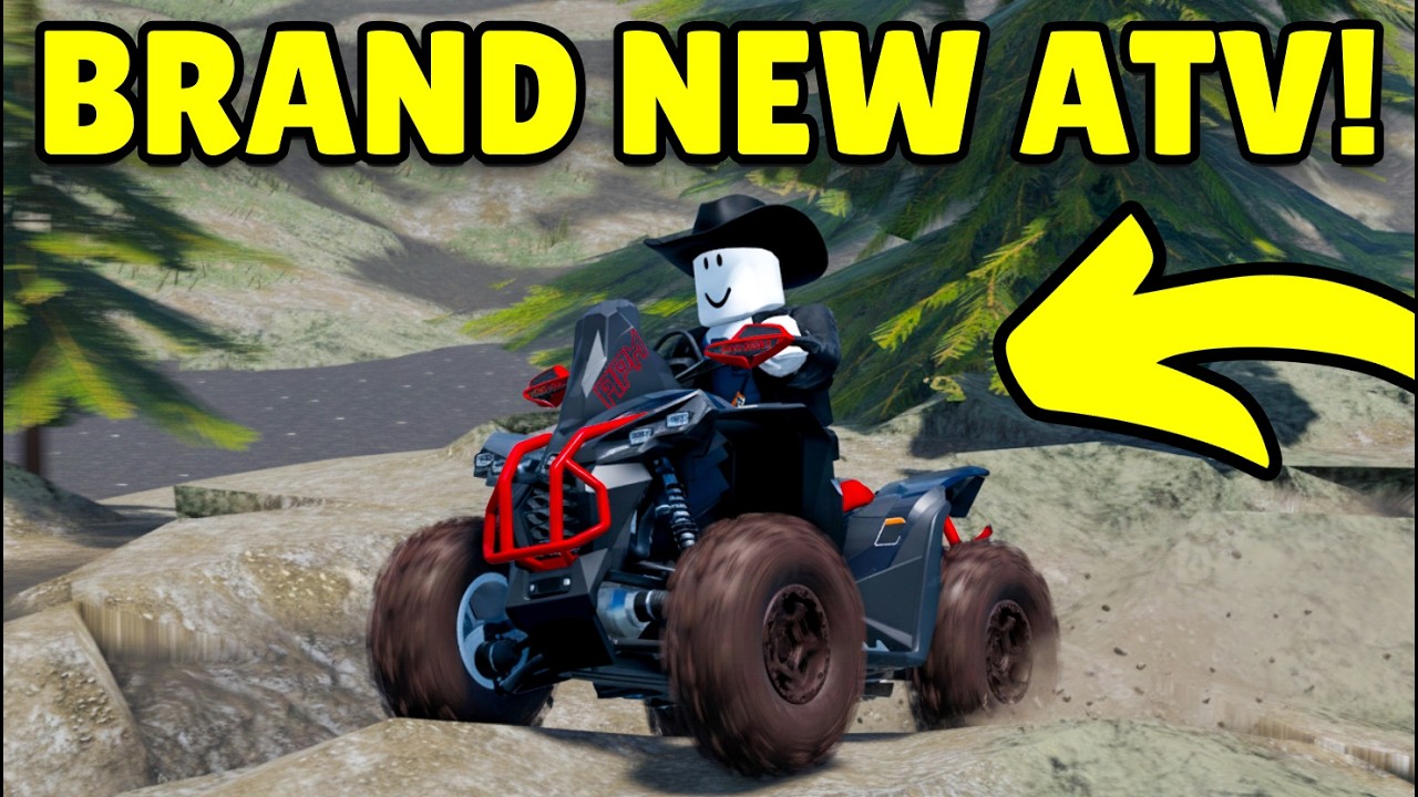I Bought the NEW ATV & Took it Camping in APM | Roblox American Plains Mudding