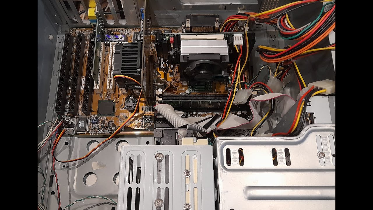 Intel Celeron 1200Mhz Tualatin na Slot1 testy MS-DOS 256Mb Sdram i TNT2 Pro 32Mb PowerLeap (IP3/T)
