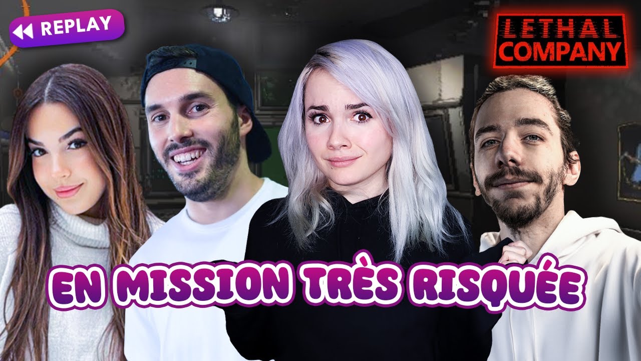 UNE ÉQUIPE DE BRAS CASSÉS ☢️ | Découverte de Lethal Company avec DFG Yoona et Dach #01