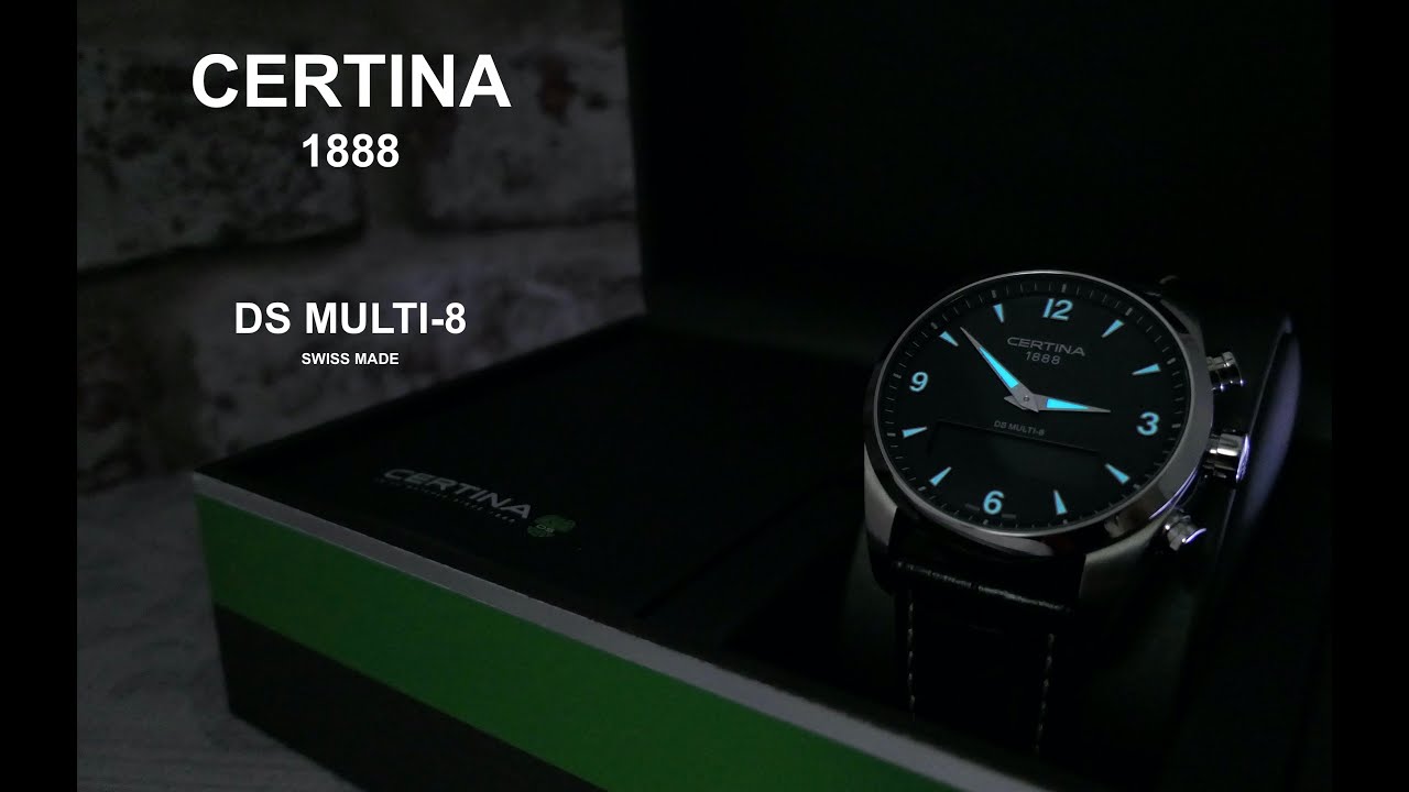 Полный обзор CERTINA DS Multi-8 + руководство — сделано в Швейцарии
